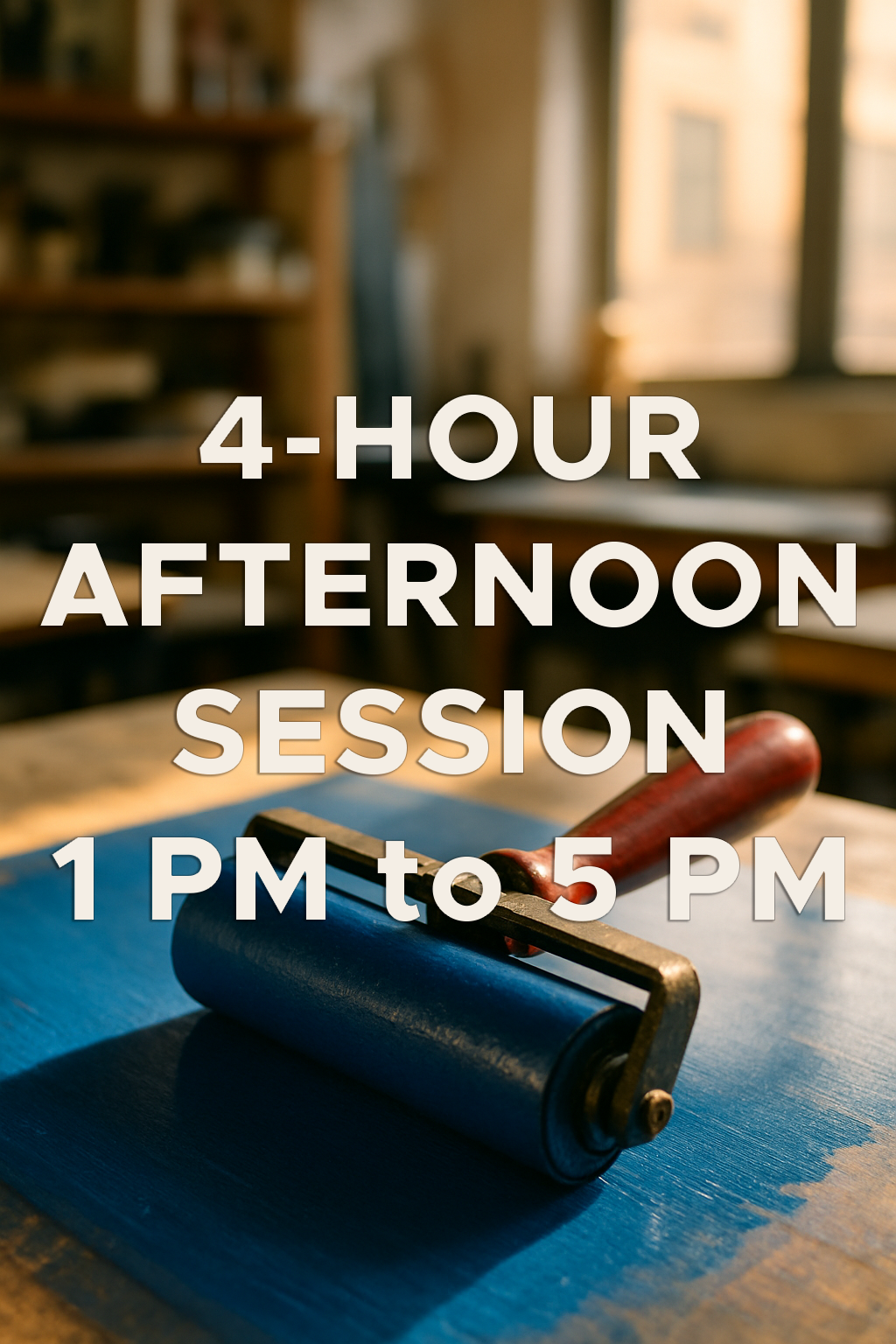 4-Hour Afternoon Session 1 PM to 5 PM