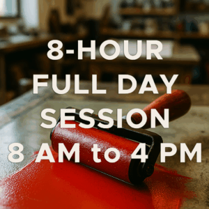 8-Hour Full Day Session 8 AM to 4 PM
