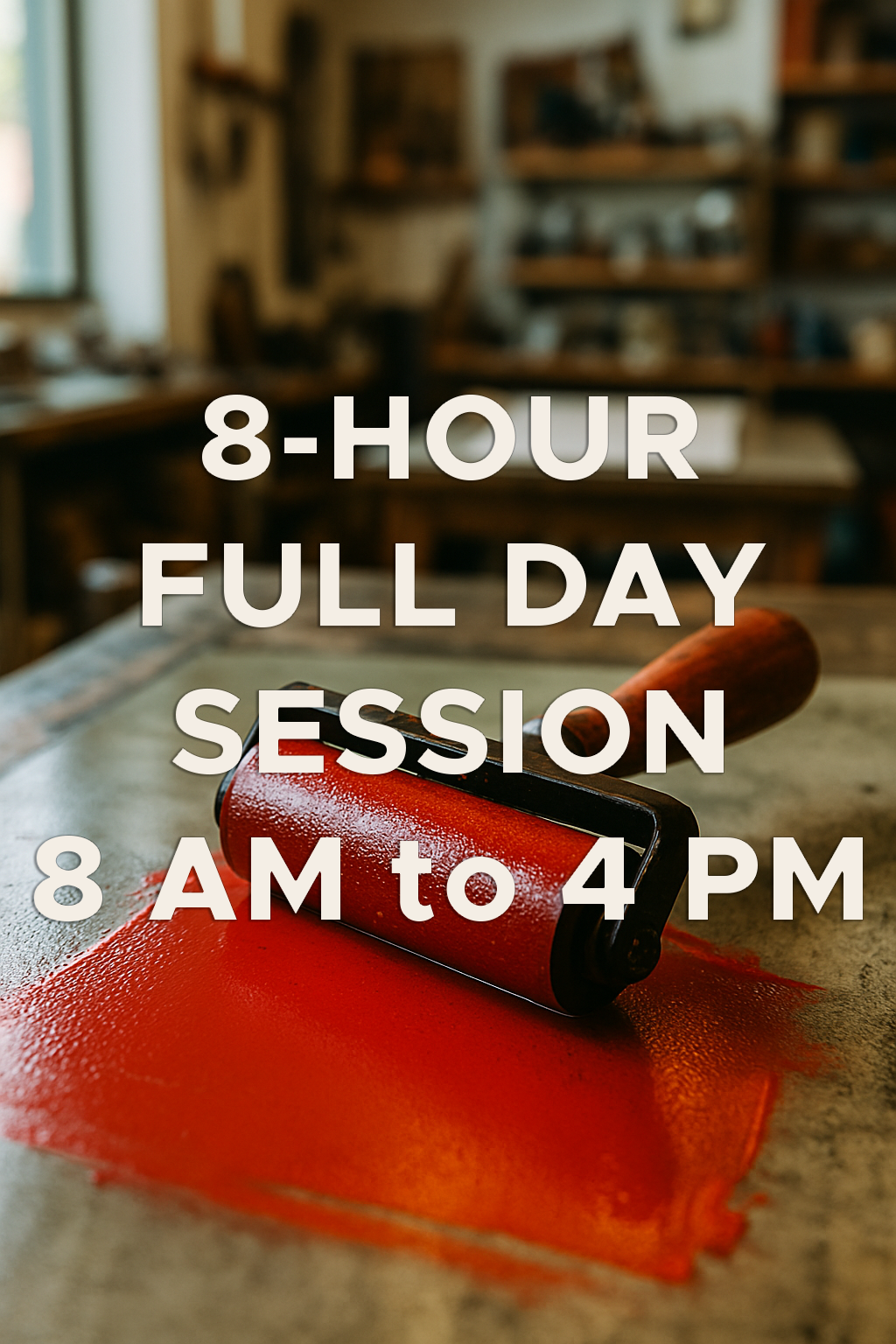 8-Hour Full Day Session 8 AM to 4 PM